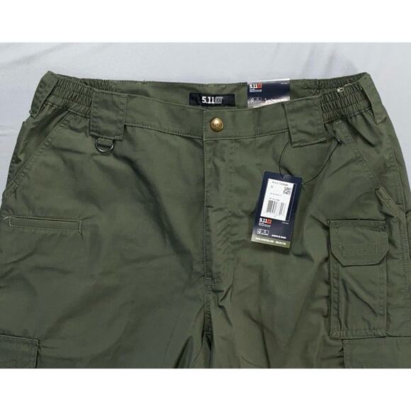 5.11 Tactical Canvas Taclite II Shorts in TDU Green. Men's Size 36, NWT! - Picture 2 of 5